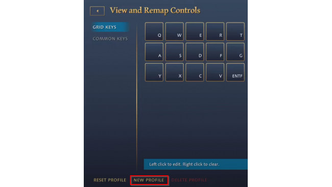 Advanced Users: How to rebind locked hotkeys