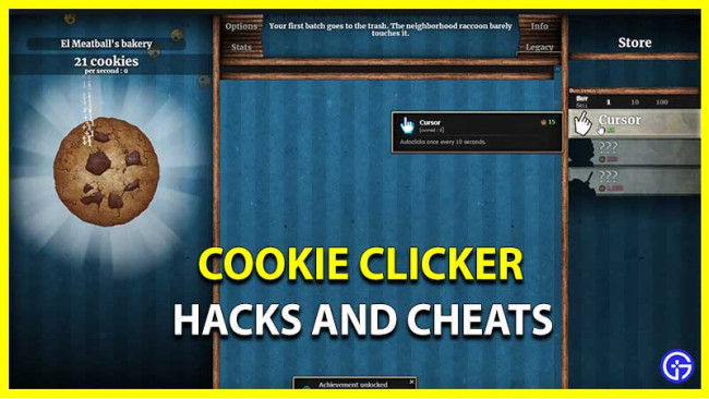 Cookie Clicker Cheats, Hacks, & Cheat Codes November 2021