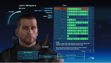 Sentinel Class Guide - Mass Effect 1 Legendary Edition Insanity Guide