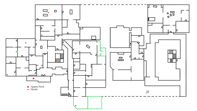 Wenderly Hills Hotel Map