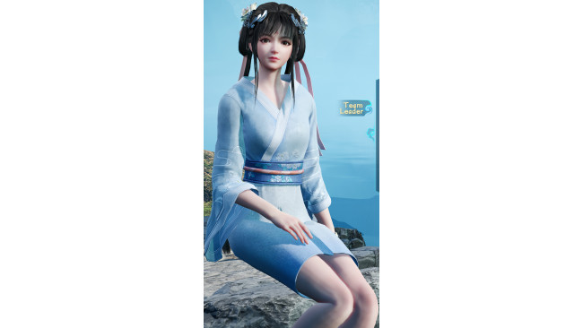 Bai Moqing default outfit mod: Less clothing