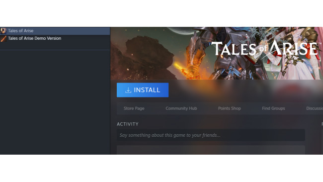 How to install demo for Tales of Arise Owner