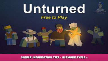 Unturned Server Information Tips Network Types + VLANs/VPNs January 2022