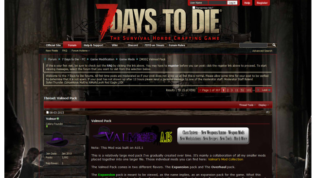 7 Days to Die - ValMod Pack Expansion