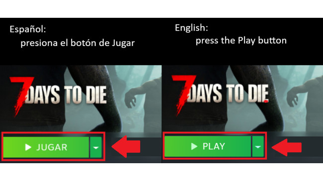 How to open 7 Days to Die guide ( English / Spanish )