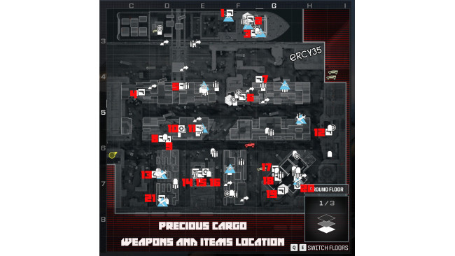 MW3 Campaign - Weapons and Item Location