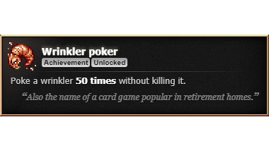 "Wrinkler poker" Achievement