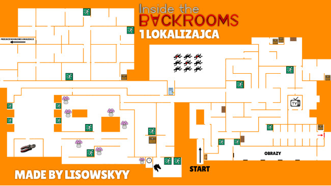Backrooms Mapa Pierwszej Lokalizacji