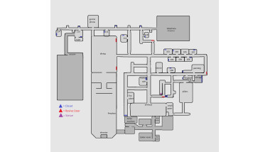 Hotel Map (Not all revive doors)