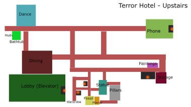 Terror Hotel - Progression guide + Maps