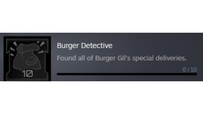 "Burger Detective" Achievement Guide
