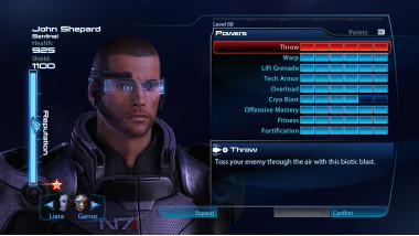 Support Sentinel Guide - Mass Effect 3 - Legendary Edition Insanity Guide