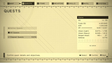 100% Guide to NieR:Automata