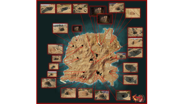 Karakin Underground Map / Locations