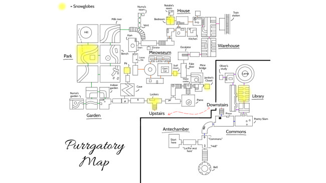Purrgatory Map