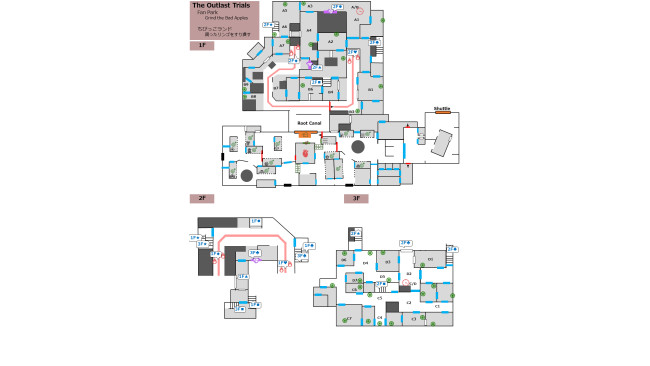 The Outlast Trials Fan Park Map