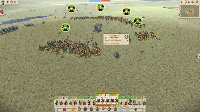 Win as Western Roman Empire on very hard.