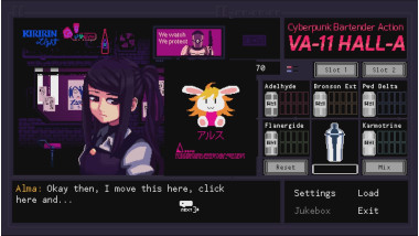 How to make VA-11 Hall-A safe for photosensitive people.
