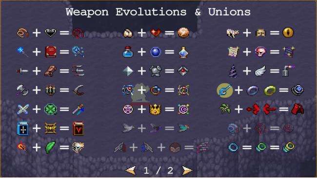 ALL GRIMOIRE ENTRIES / ALL (NEW) EVOLUTIONS