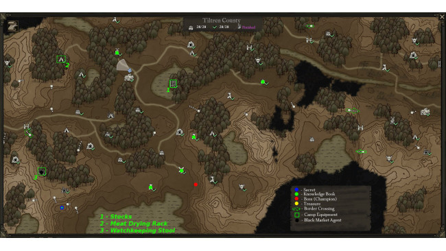 Full Detailed Map Guide (v1.18519) with annotations
