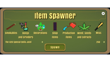 [BETA & OPEN SOURCE] Weed Shop 3 Item Spawner