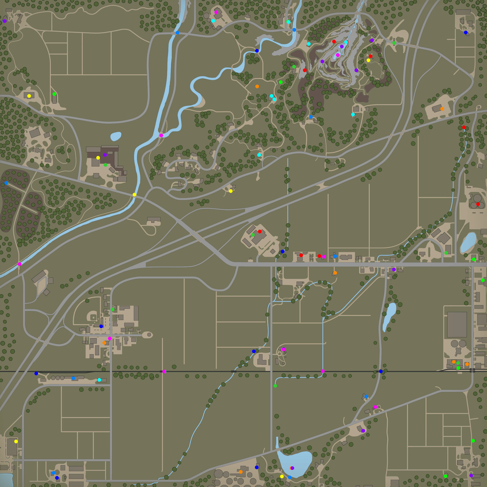 Map 22. Элм крик Farming Simulator 22. FS 22 карты. Elmcreek FS 22 коллекции. FS 22 коллекционные предметы Elm Creek.