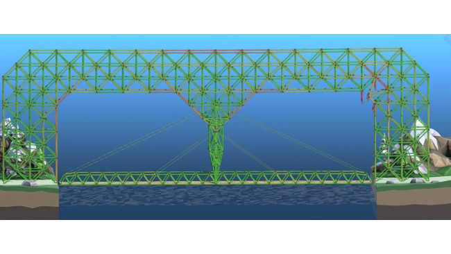 Poly Bridge 2 Poly Bridge 2 100 Solutions For Glowing Gorge World 2